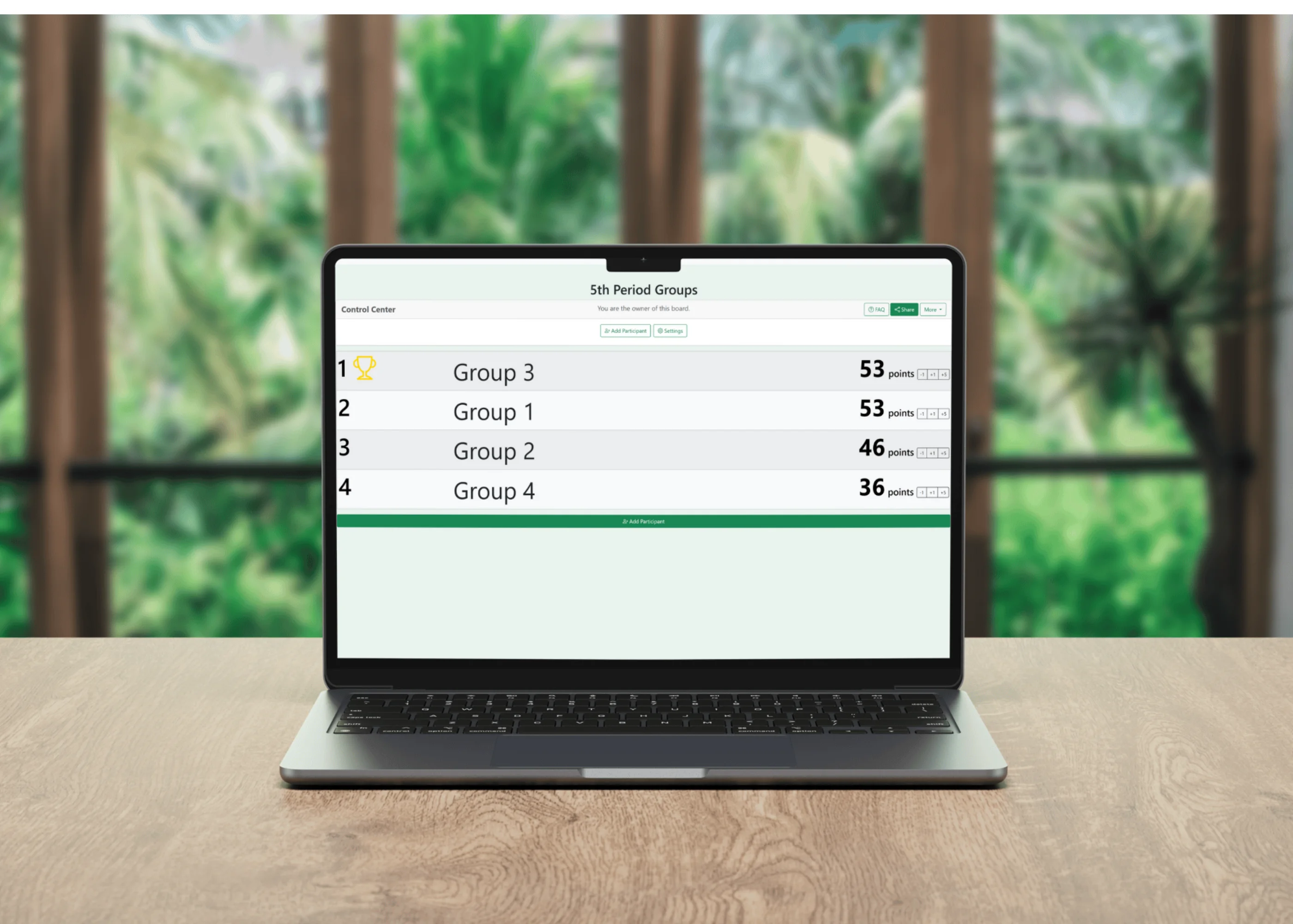 Team Fundraising Dashboard